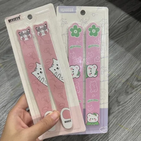 Set 2c dũa móng dày dặn