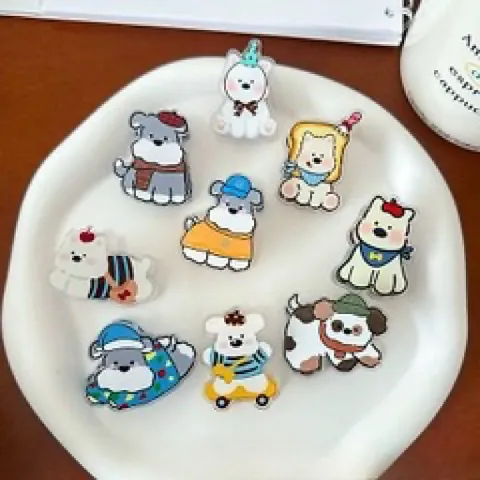 [ Kẹp hồ sơ] Kẹp hồ sơ cute giao ngẫu nhiên