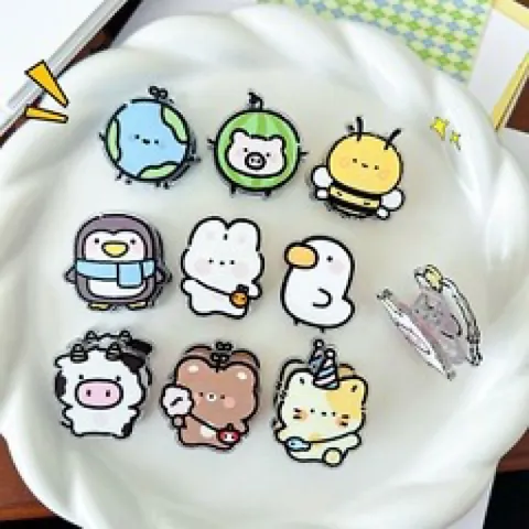 [ Kẹp hồ sơ] Kẹp hồ sơ cute giao ngẫu nhiên