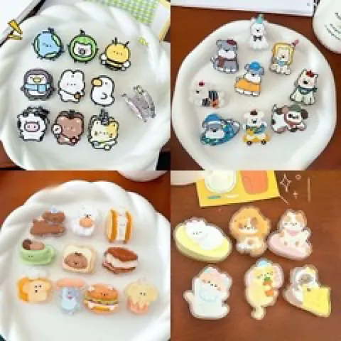[ Kẹp hồ sơ] Kẹp hồ sơ cute giao ngẫu nhiên
