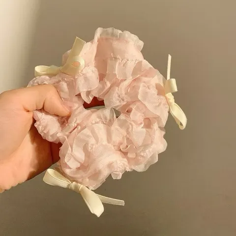 [ Scrunchies] dây buộc tóc bèo nơ nhí