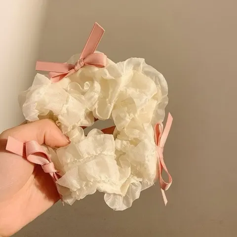 [ Scrunchies] dây buộc tóc bèo nơ nhí