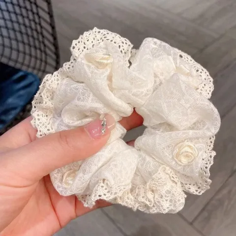 [Scrunchies] Dây buộc tóc bèo hoa nhí