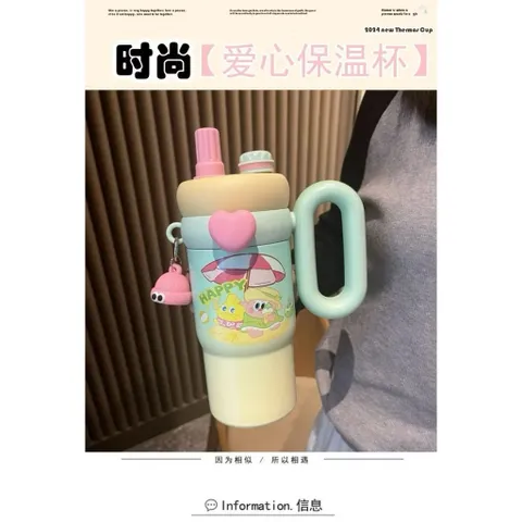 [Bình nước] Bình giữ nhiệt inox cute
