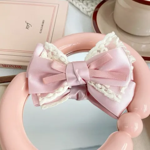 [Kẹp] Kẹp tóc nơ hồng