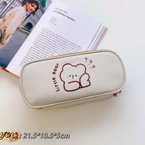 [Hộp bút] Hộp bút gâu nâu