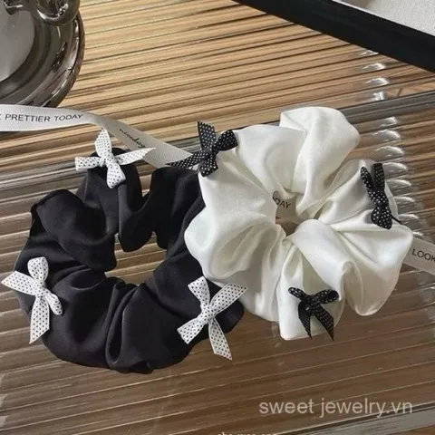[ Scrunchies] Dây buộc tóc nơ nhí