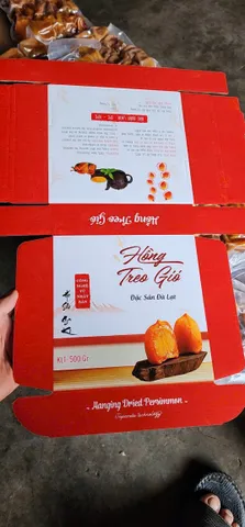 ? Hồng treo gió Đà Lạt chính hãng 500g, dẻo thơm, ngọt thanh tự nhiên, chuẩn vị cao cấp