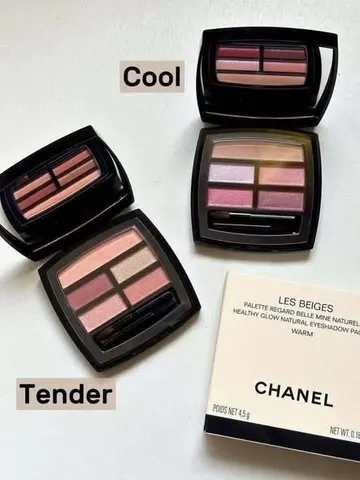 ✨ Phấn mắt Chanel Les Beiges Eyeshadow Palette #Tender 4.5g Chính Hãng, Tone Màu Sang Trọng