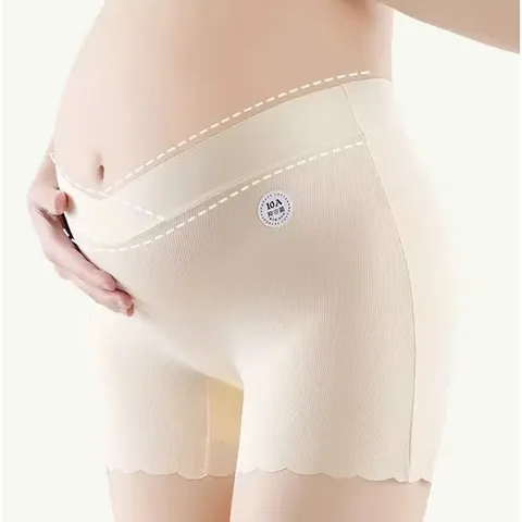 [Hàng QC] Quần Lót Đùi Mẹ Bầu Mặc Trước & Sau Sinh, Cạp Chéo Thun Tăm Lạnh Mềm Mát, Co Giãn 4 Chiều Đủ Size