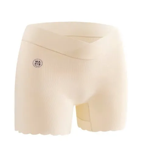 [Hàng QC] Quần Lót Đùi Mẹ Bầu Mặc Trước & Sau Sinh, Cạp Chéo Thun Tăm Lạnh Mềm Mát, Co Giãn 4 Chiều Đủ Size