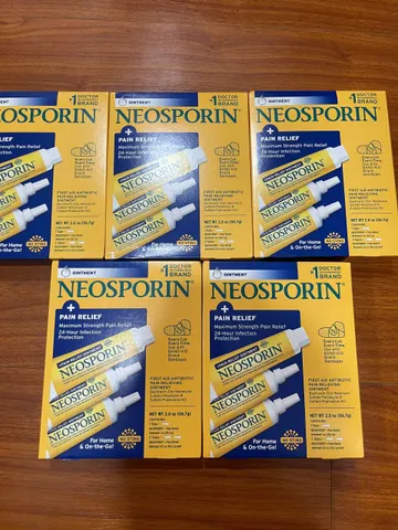 Set kem mỡ Neosporin 3 tuýp - Hàng Mỹ.
