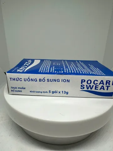 Thức uống bổ sung ion Pocari Sweat dạng bột giúp bù nước, điện giải - Hộp 5 gói x 13g