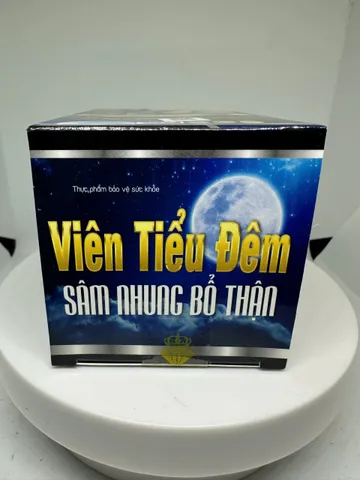 Sâm Nhung Bổ Thận Viên Tiểu Đêm Hỗ Trợ Bổ Thận, Giảm Tiểu Đêm Người Lớn Tuổi - Hộp 30 Viên