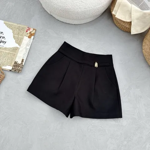 Quần sooc biên nhật Topshop thiết kế cao cấp kèm đai tag đồng xinh xắn - May0915