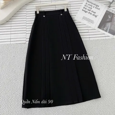 Váy xoè công sở dài 90cm chất liệu siêu đẹp form dáng trẻ trung dễ mix đồ - May0915