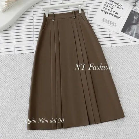 Váy xoè công sở dài 90cm chất liệu siêu đẹp form dáng trẻ trung dễ mix đồ - May0915