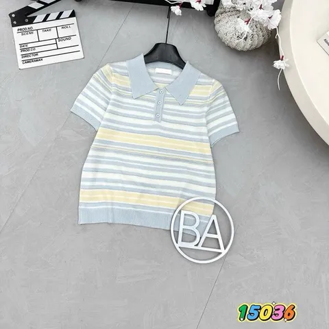 Áo len mongtoghi cổ bẻ trẻ trung thanh lịch, Áo len Quảng Châu cao cấp chất siêu đẹp - May0915