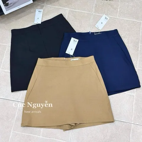 Quần váy ngắn thời trang thiết kế đơn giản dễ mix đồ, phù hợp nhiều phong cách - May0915