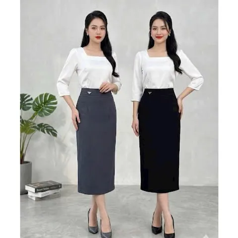 Chân váy Midi Phong Cách Thời Trang cho Nữ - Thiết Kế Đơn Giản & Sang Trọng - Phù hợp cho mọi dịp - May0915
