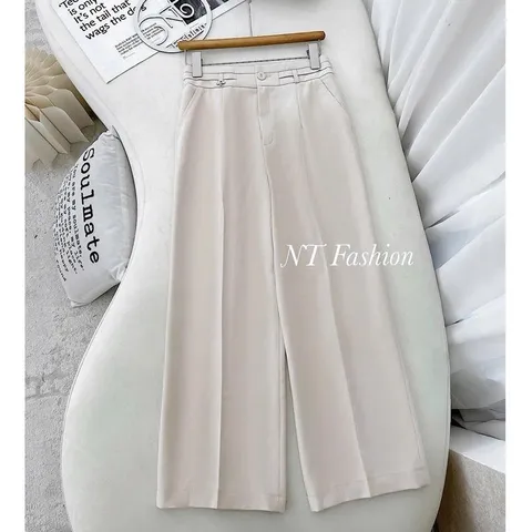 Quần công sở ống suông bản 93cm form vừa dễ mặc, kiểu dáng trẻ trung - May0915