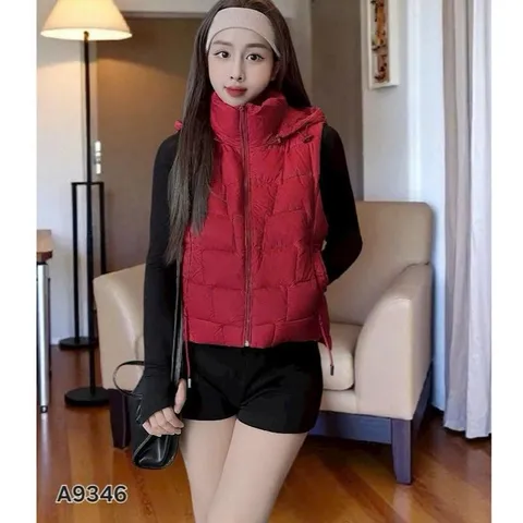 Áo gile phao siêu nhẹ A9346, vải gió poly siêu đẹp - Women - May0915