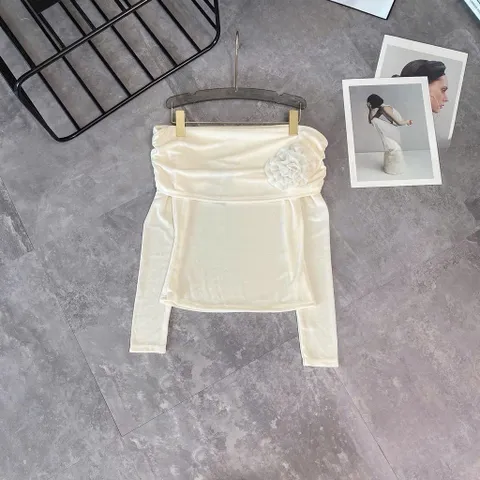 Sét áo trễ vai kèm chân váy xoè voan 3 tầng cực xinh - Mây Boutique HN