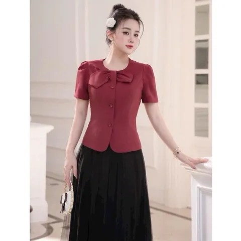 Áo sơ mi công sở chuẩn form đơn giản dễ mặc - May0915