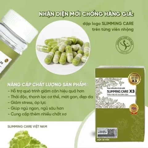 Giảm cân Slimmingcarevn chính hãng mẫu mới