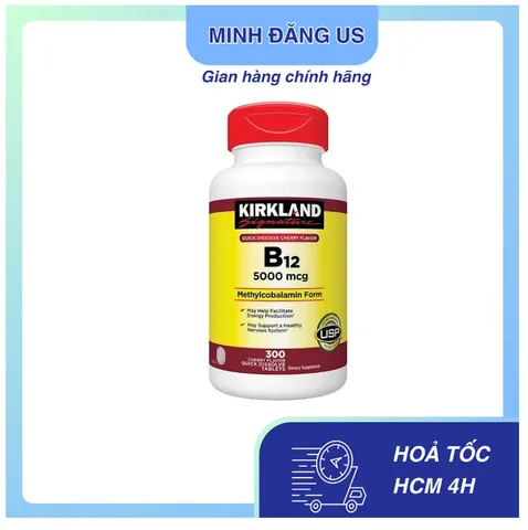 Viên Ngậm Bổ Sung Vitamin B12 5000 mcg