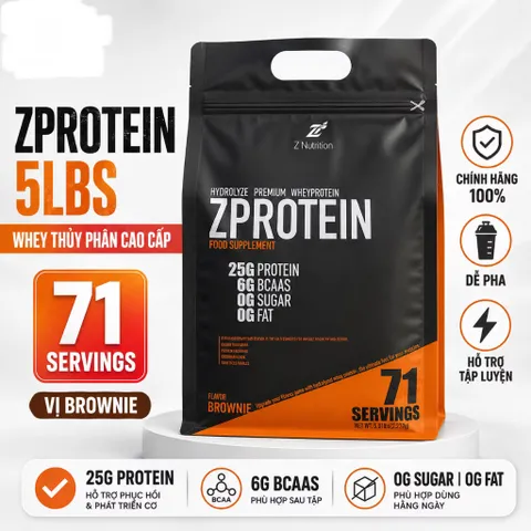 ￼Bột uống Protein Zpprotein 5lbs Hydrolyzed Whey Protein Isolate