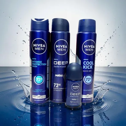 Xịt Khử Mùi NIVEA MEN 72H Dành Cho Nam Hương Thơm Nam Tính