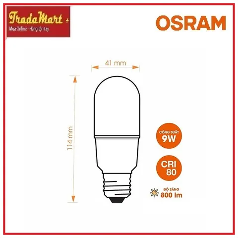 [Chính hãng Osram] - Bóng đèn Ledvance Eco Stick 11W E27 ánh sáng Trắng / Trung tính / Vàng Osram