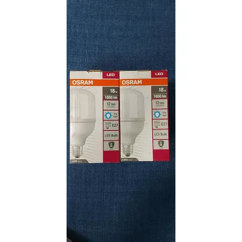 [Chính hãng Osram] - Bóng đèn Led trụ công suất cao OSRAM 18W 1650lm E27 ánh sáng trắng [6500K]