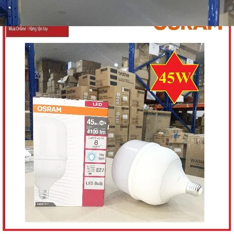 [Hàng chính hãng Osram] - Bóng Led trụ công suất cao OSRAM 40W 4000lm E27 ánh sáng trắng sáng [6500K]
