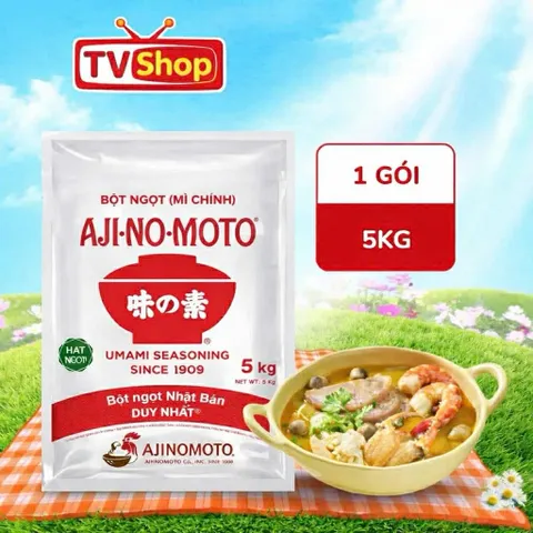 [CHÍNH HÃNG] Bột ngọt AJINOMOTO Hạt nhỏ 5kg