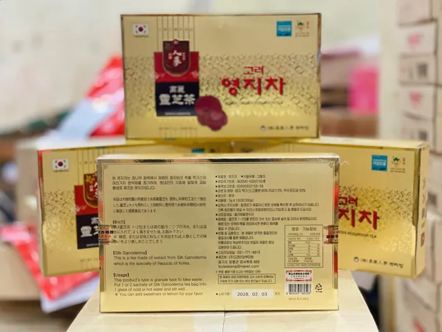 Trà Linh Chi Insam Hồng Sâm – Thức Uống Bổ Dưỡng, Giải Độc Tuyệt Vời Cho Sức Khỏe 836143