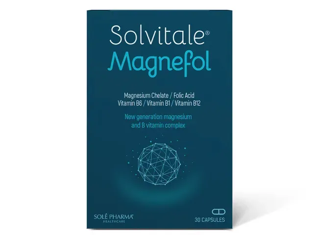 Viên Uống Magie Hữu Cơ Solvitale Magnefol 