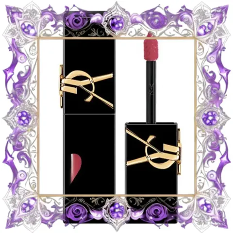 (CTy NK) Son Kem YSL The Inks Vinyl Cream 622 Plum Liberation - Son Môi Bóng Bẩy Quyến Rũ, Chất Son Mềm Mại Cho Phong Cách Đẳng Cấp