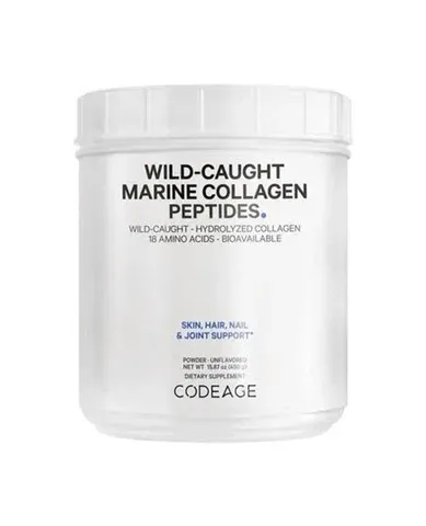 (Nhập Khẩu) Bột Uống Collagen Codeage Marine Peptides 9000mg - Tăng Cường Đẹp Da, Giúp Da Săn Chắc và Căng Mịn 836195