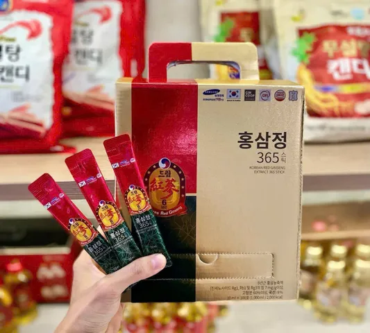 TINH CHẤT CAO HỒNG SÂM 365 – CHĂM SÓC SỨC KHỎE MỖI NGÀY