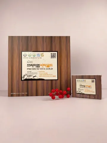 Tinh Dầu Thông Đỏ Premium Vita Gold (120 Viên) – Bí Quyết Chống Oxy Hóa & Trẻ Hóa Làn Da