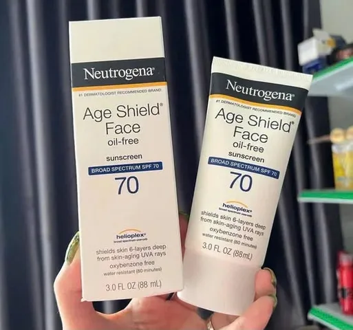 Kem chống nắng Neutrogena Age Shield Face SPF 70 bảo vệ da, 88ml  Giá siêu ưu đãi!