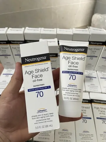 Kem chống nắng Neutrogena Age Shield Face SPF 70 bảo vệ da, 88ml  Giá siêu ưu đãi!