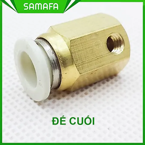 Đế béc phun sương đồng thau nối dây phun sương 8mm