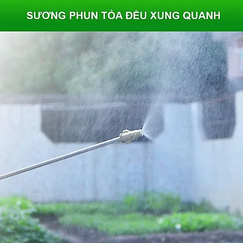 Bộ tay bóp xịt phun tưới SM-VX1, dùng phun sương tưới cây, rửa vệ sinh