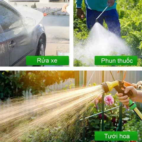 Máy tăng áp lực nước mini Samafa, máy bơm áp lực 12v áp suất nước mạnh, dùng tưới cây, rửa xe