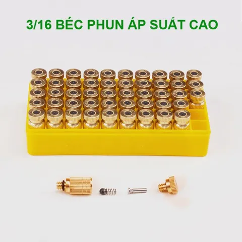 Béc đồng phun sương số 1-2-3-4-5-6-7-8 phun sương làm mát quán cà phê, tưới rau, hoa