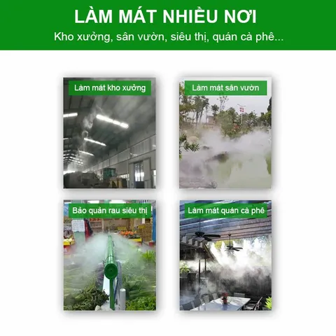Béc đồng phun sương số 1-2-3-4-5-6-7-8 phun sương làm mát quán cà phê, tưới rau, hoa