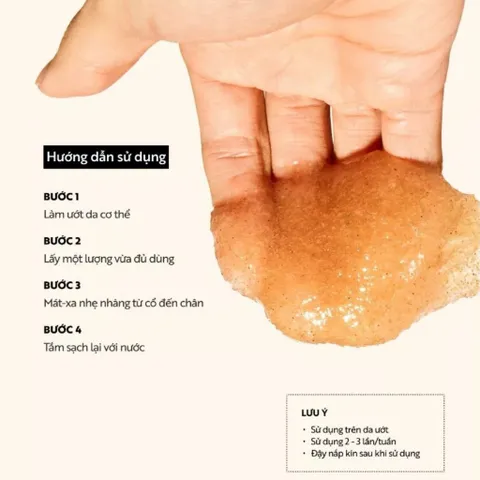 [BEBU] COMBO 2 Tẩy Da Chết Cơ Thể Đường Thốt Nốt An Giang Cocoon 2x200ml Dưỡng Ẩm Mịn Da
